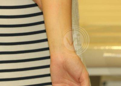 Female Wrist Tattoo After